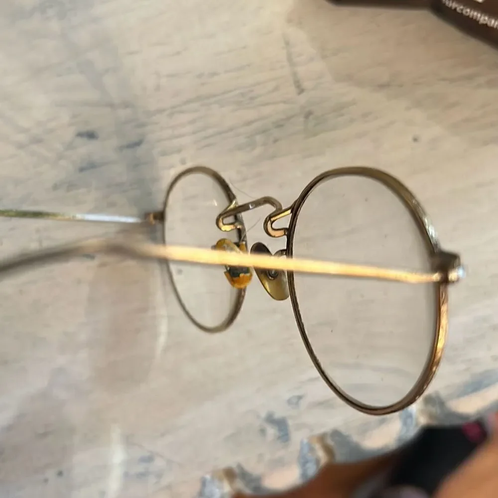 1930's vintage Hi-Bo 12k GF spectacles eyeglasses gold
